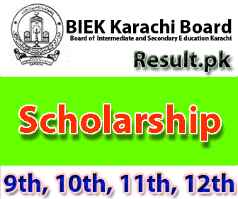 biekkarachi Scholarships 2024 class 11th, 12th, Inter, HSSC, FA, FSC, Intermediate, Inter Part 1, Inter part 2, 1st year, 2nd year, ICS, ICOM